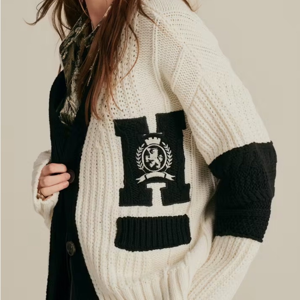 ISO Tommy Hilfiger LETTERMAN CARDIGAN
